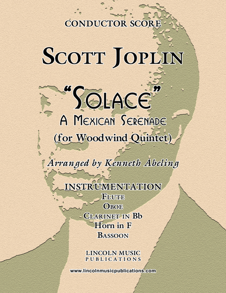 Joplin - “Solace” - A Mexican Serenade (for Woodwind Quintet) image number null