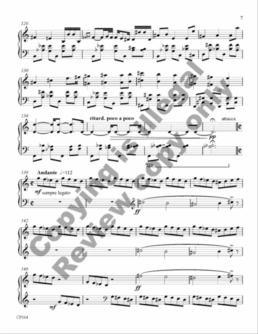 Rondeau Rondeau Piano Solo scores gallery preview page 7