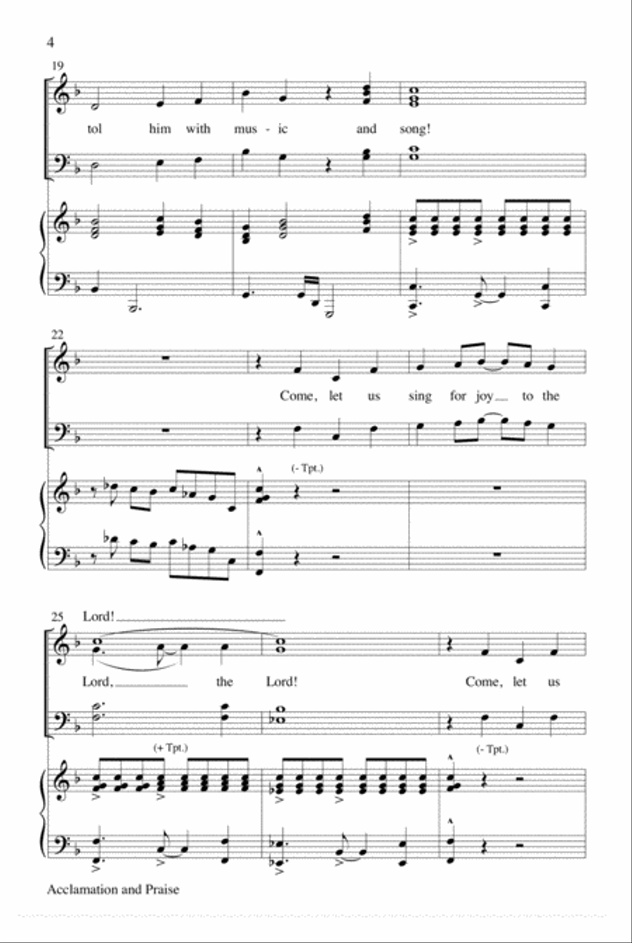 Acclamation and Praise Acclamation and Praise 4-Part scores gallery preview page 14