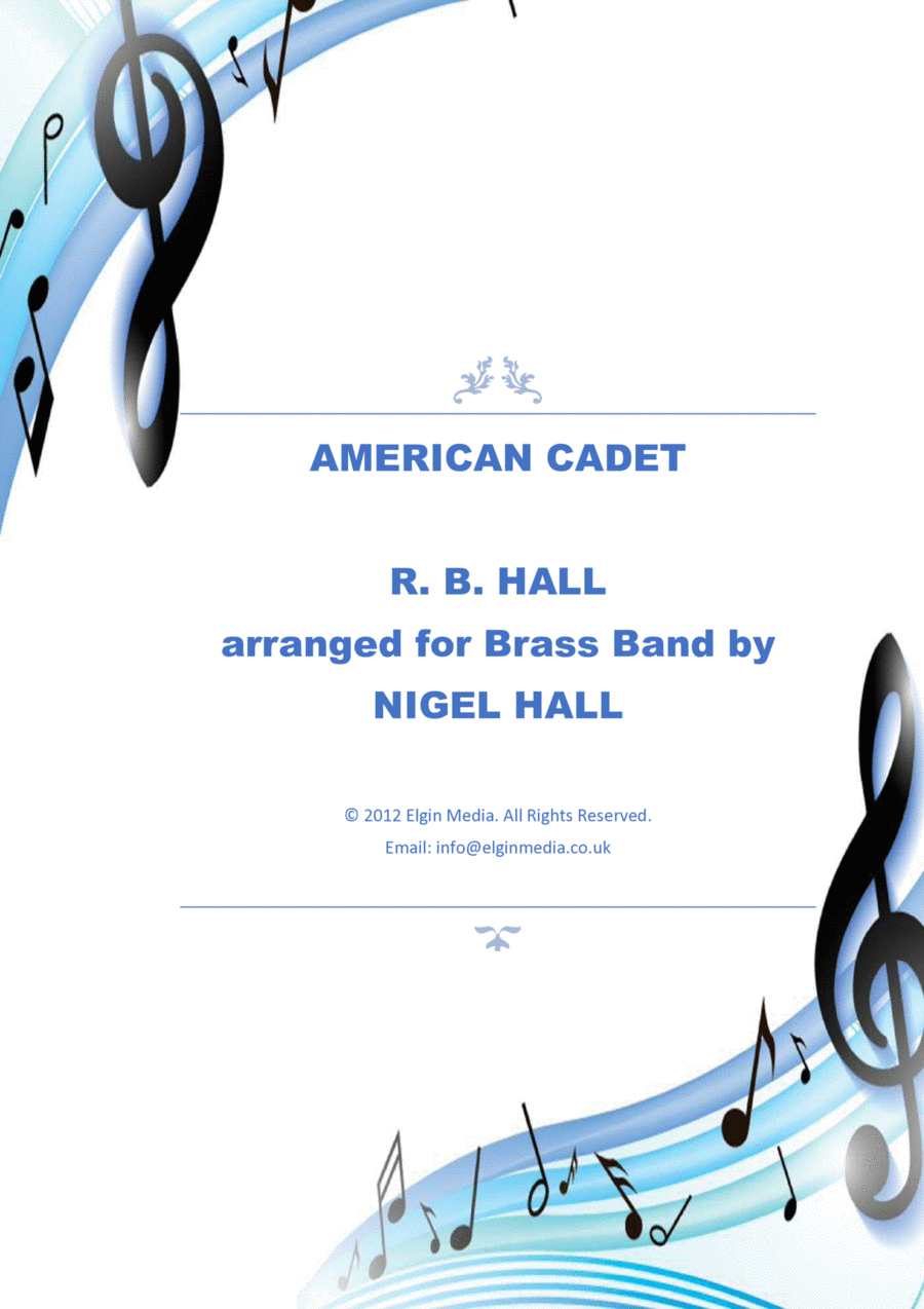 American Cadet - Brass Band March Brass Band scores gallery preview page 1