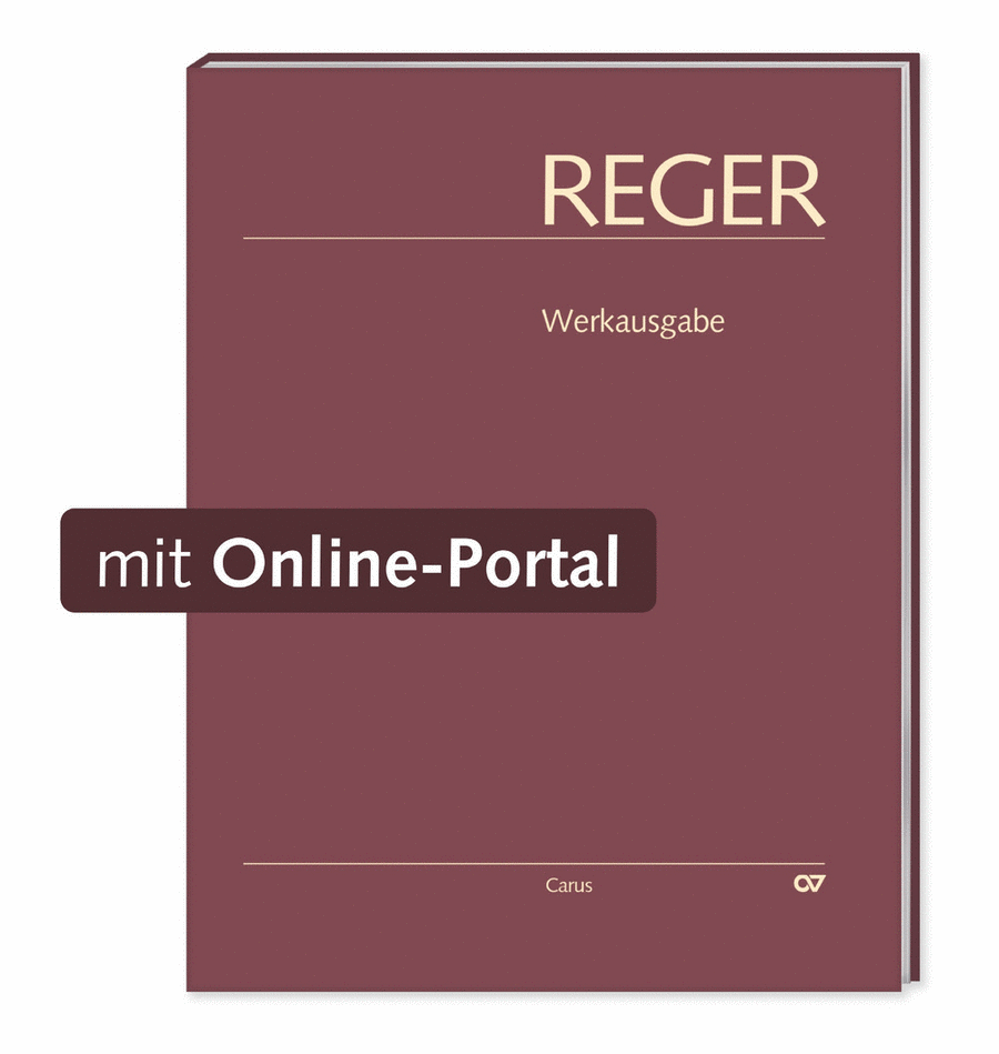 Reger Edition, vol. I/5: Organ pieces I