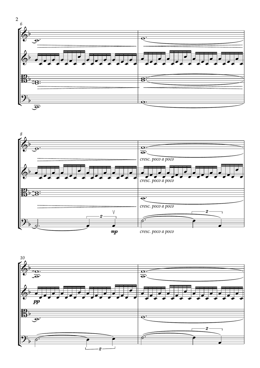 Chevalier De Sangreal String Quartet scores gallery preview page 2