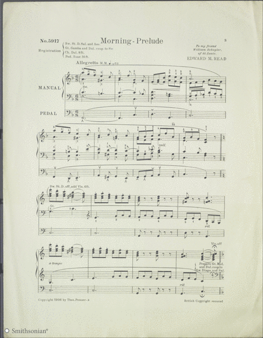 Morning Prelude Morning Prelude Organ Solo scores gallery preview page 2
