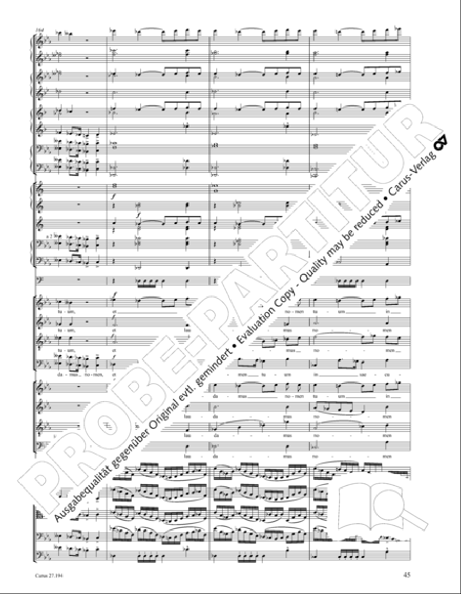 Te Deum Te Deum 4-Part scores gallery preview page 46