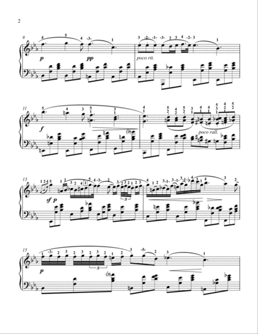 Nocturne in Eb, Op 9, No 2 Piano Method scores gallery preview page 2