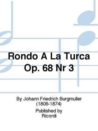 Rondo A La Turca Op. 68 Nr 3