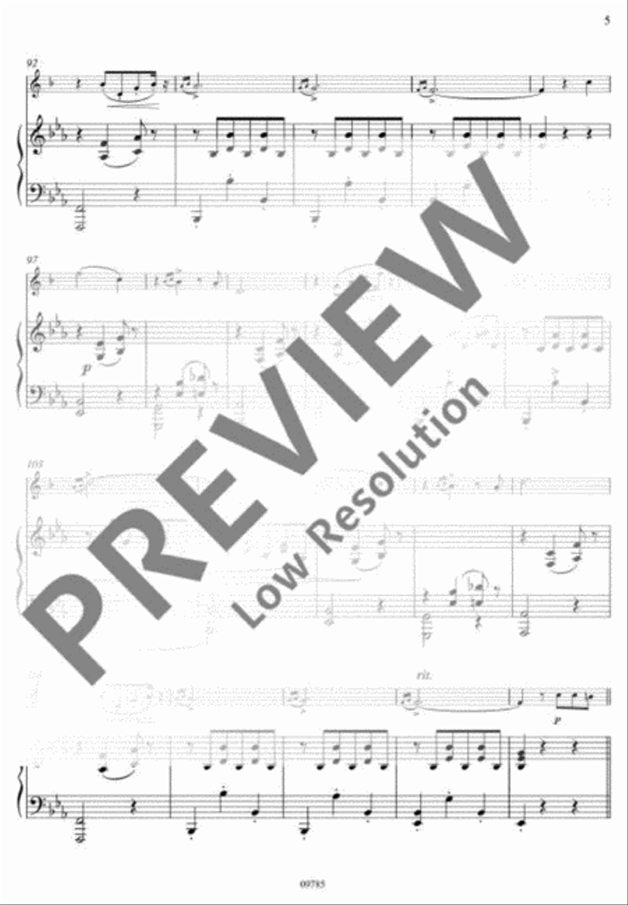 Love's Joy - Love's Sorrow Piano Accompaniment scores gallery preview page 8