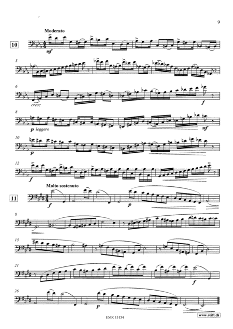 Technical & Melodic Studies Vol. 5 Bassoon Solo scores gallery preview page 9