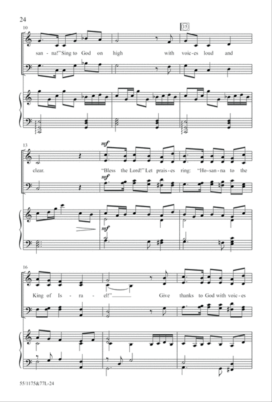 Behold the Lamb! 4-Part scores gallery preview page 25