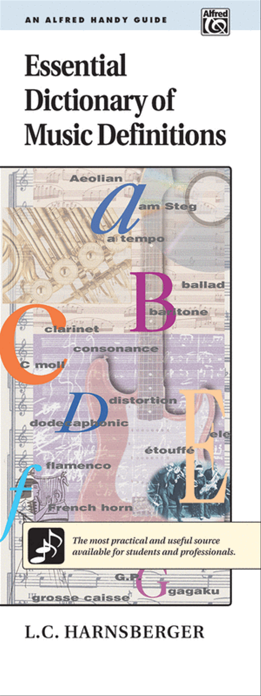 Book cover for Essential Dictionary of Music Definitions