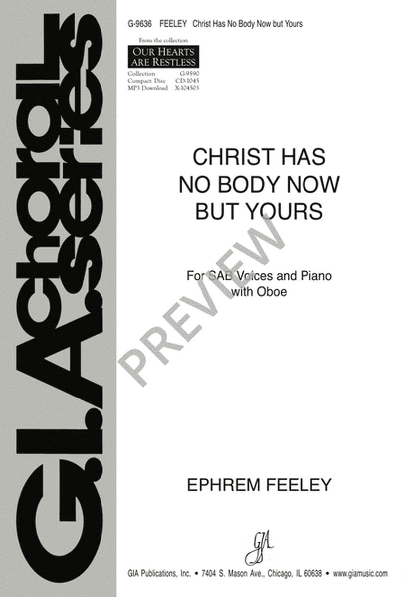 Christ Has No Body Now but Yours image number null