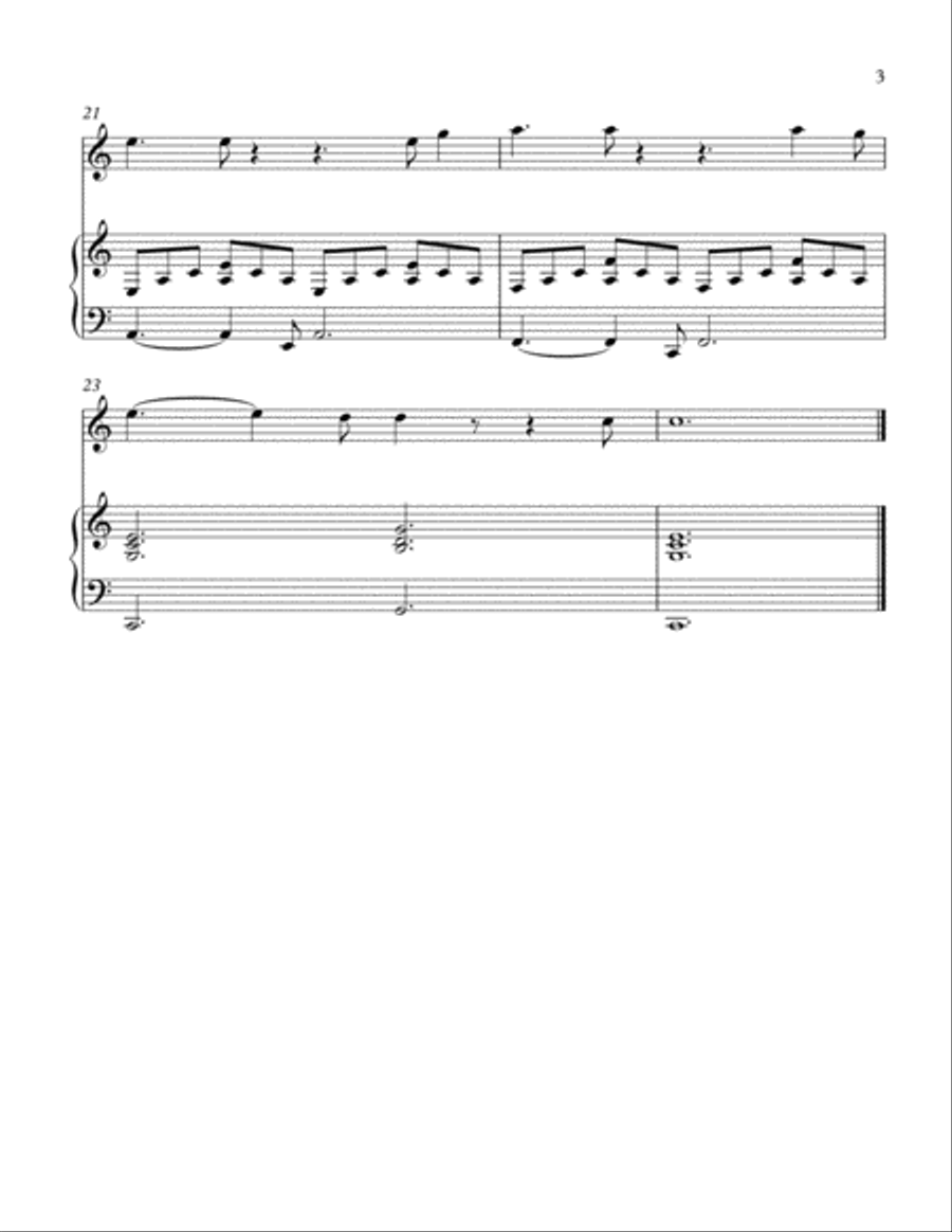 Hallelujah Hallelujah Violin Solo scores gallery preview page 4