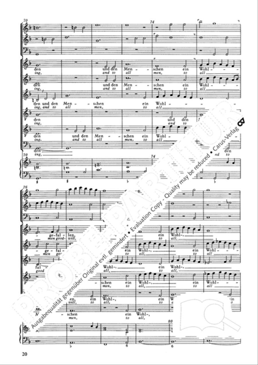 Christmas History (Weihnachts-Historie, SWV 435) Score scores gallery preview page 21