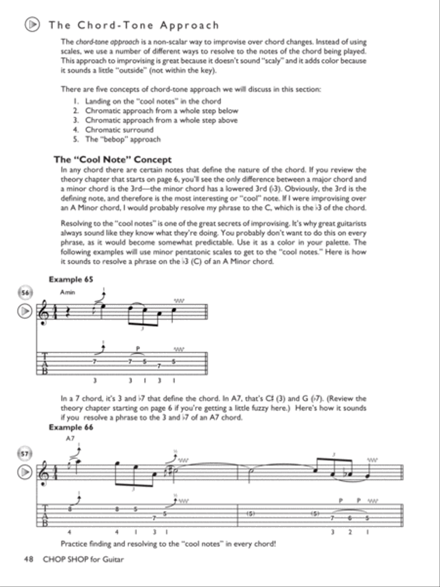 Matt Smith's Chop Shop for Guitar Guitar scores gallery preview page 6