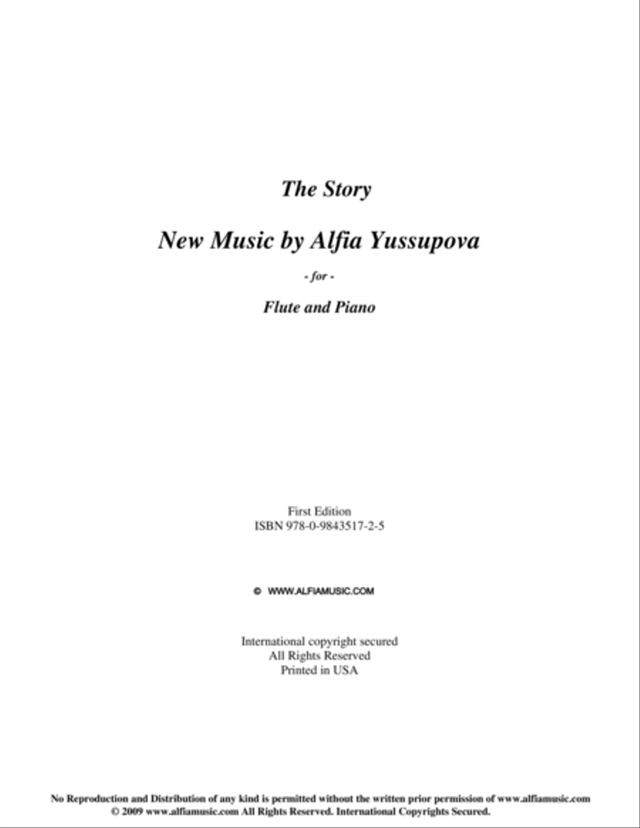 The Story Flute Solo scores gallery preview page 2