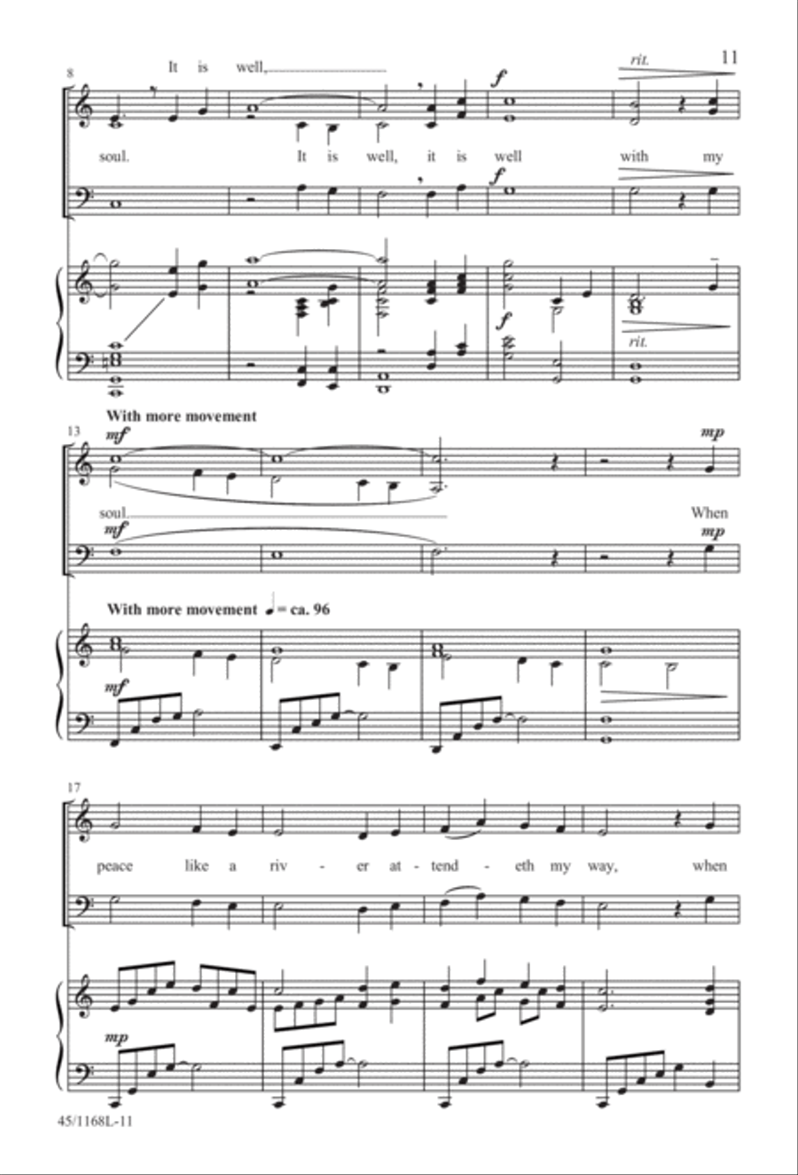 8 Anthems for About 12 Singers 3-Part scores gallery preview page 12