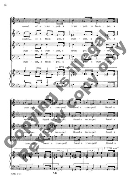 Sound a Trumpet! (Choral Score)