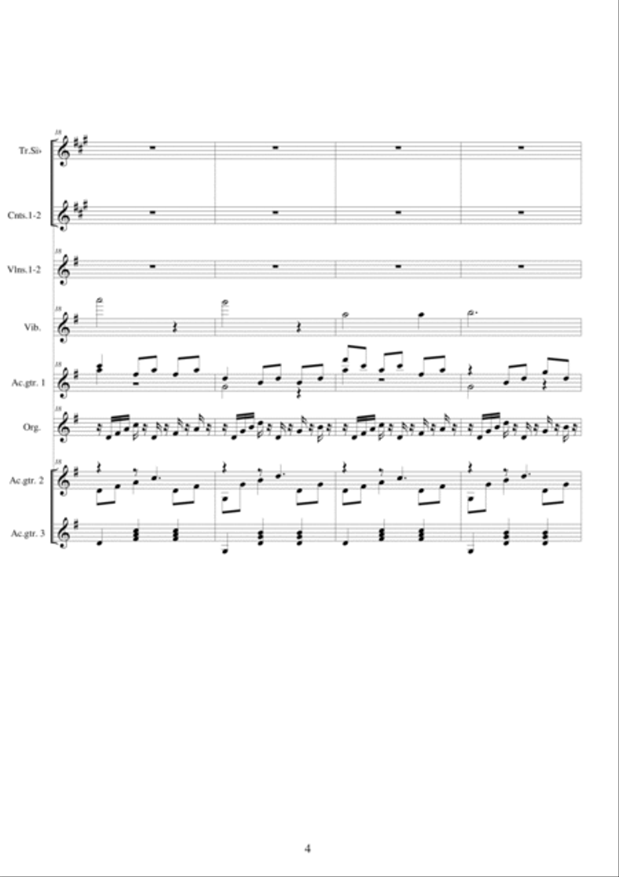 Mi buena amiga - Valz Mariachi Voice scores gallery preview page 4