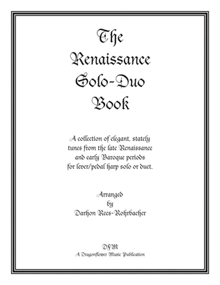 Book cover for The Renaissance Solo-Duo Book