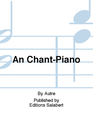 Book cover for An Chant-Piano