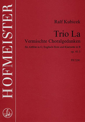 Book cover for Trio La