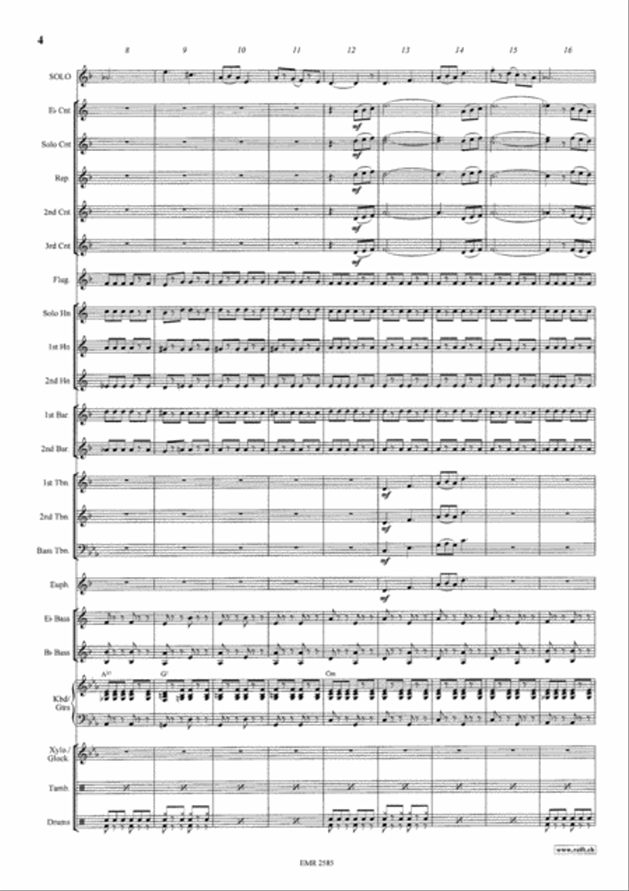 Happy-Hippo-Tuma Brass Band scores gallery preview page 5