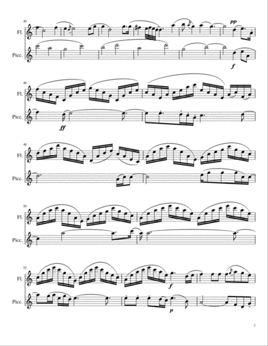 (Everything I Do) I Do It For You Flute Duet scores gallery preview page 3