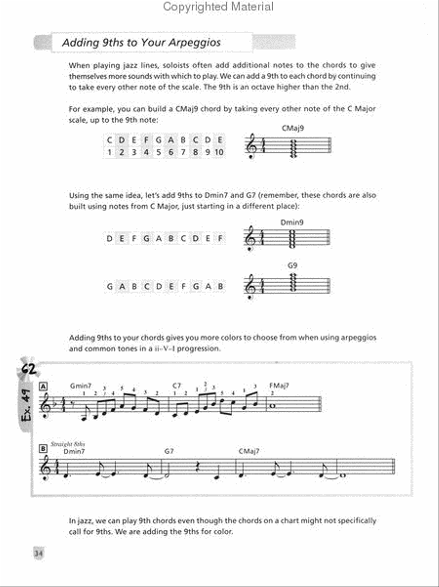 Easy Soloing for Jazz Keyboard image number null