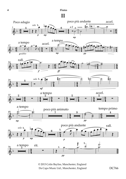 Symphony No.7 "Classical" [woodwind and brass parts]