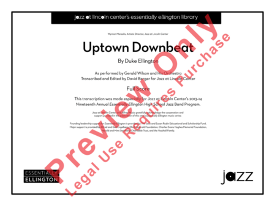 Uptown Downbeat