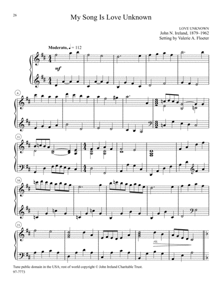 Piano Stylings, Set 3: Hymns for the Church Year image number null