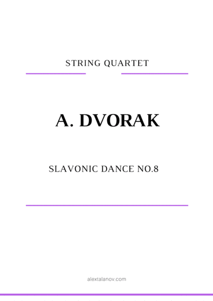 Slavonic Dance No.8 image number null