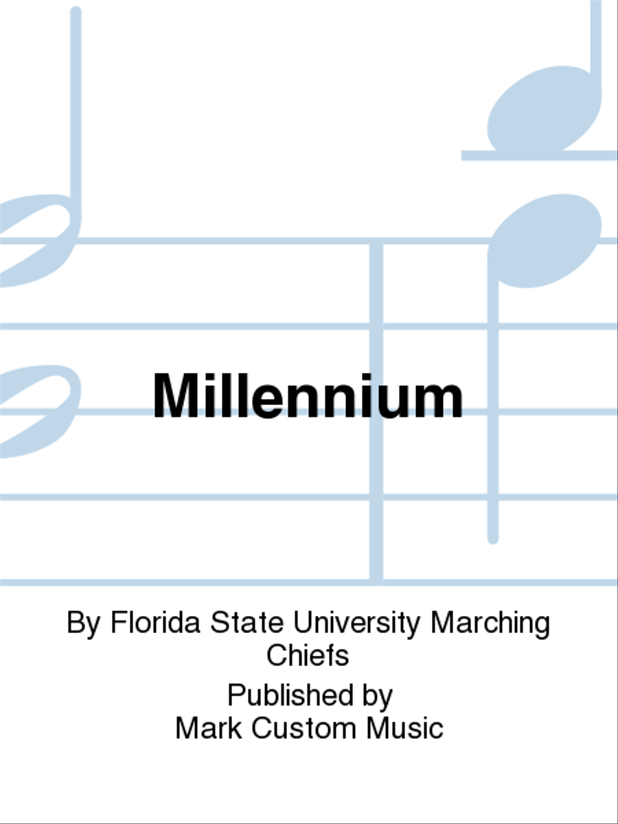 Millennium Marching Band scores gallery preview page 1
