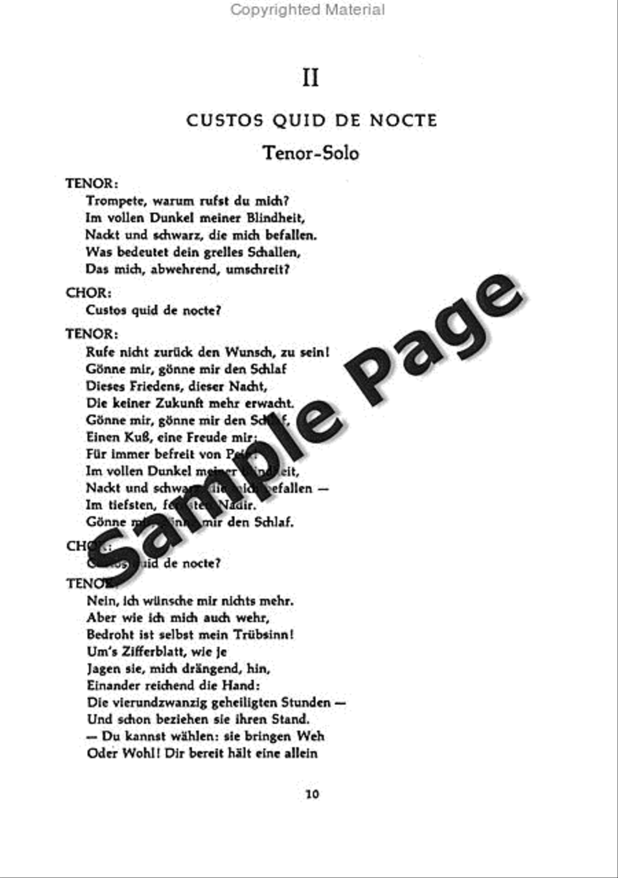 Triumphgesang Triumphgesang 4-Part scores gallery preview page 11