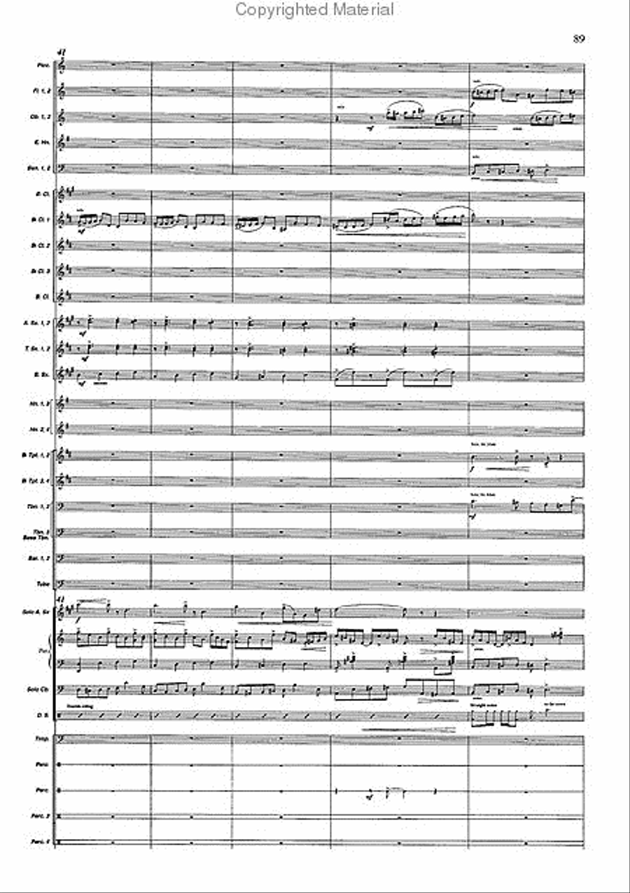 Concertango Concert Band scores gallery preview page 90