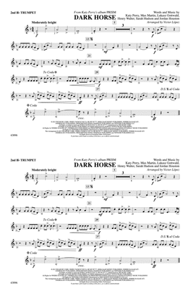 Dark Horse: 2nd B-flat Trumpet