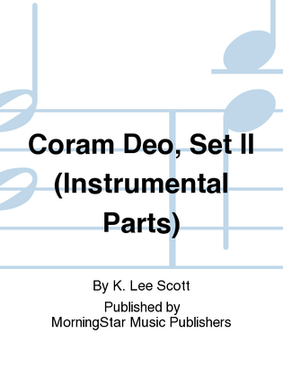 Coram Deo, Set II (Oboe Parts)