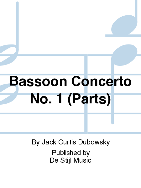 Bassoon Concerto No. 1 (Parts)