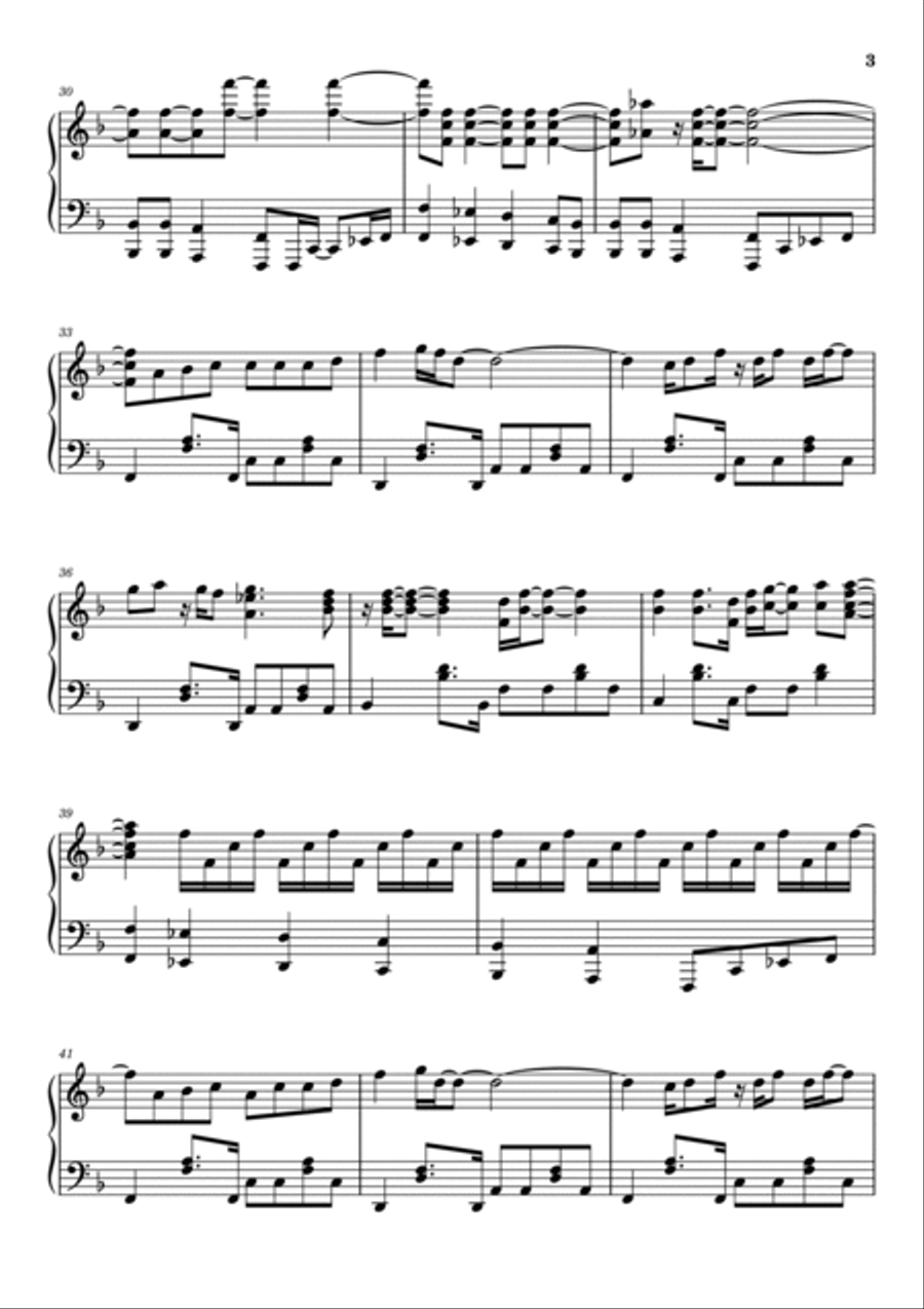 Signed, Sealed, Delivered I'm Yours Piano Solo scores gallery preview page 3
