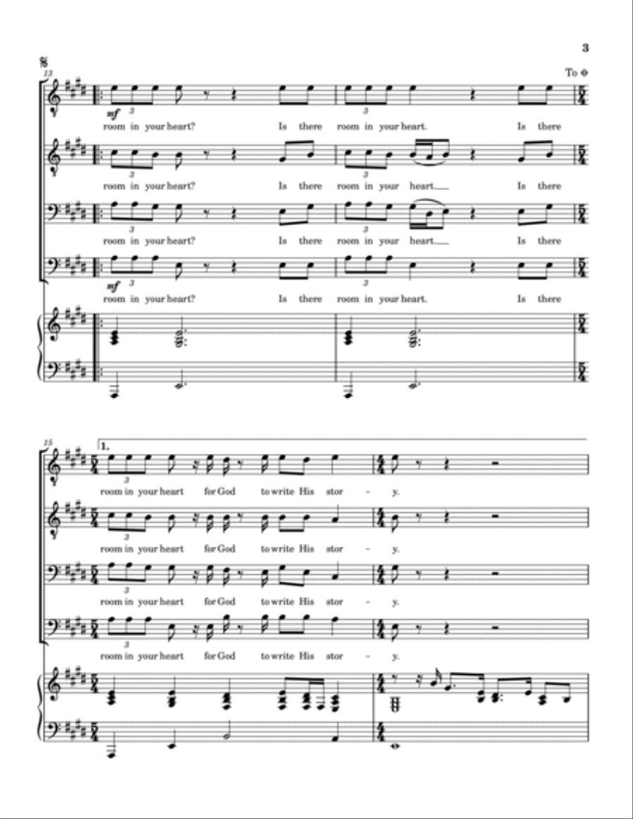 Make Room TTBB scores gallery preview page 4