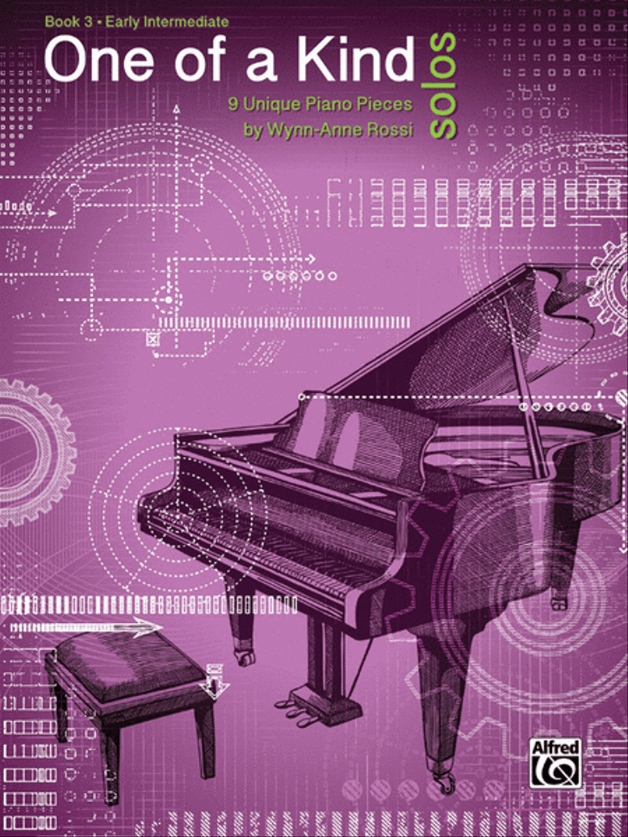 One of a Kind Solos, Book 3 Piano Solo scores gallery preview page 1