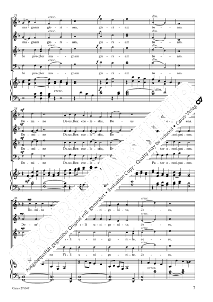 Missa de nativitate Domini 4-Part scores gallery preview page 8