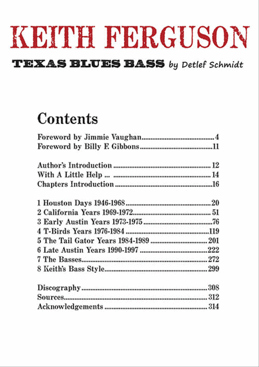 Keith Ferguson - Texas Blues Bass