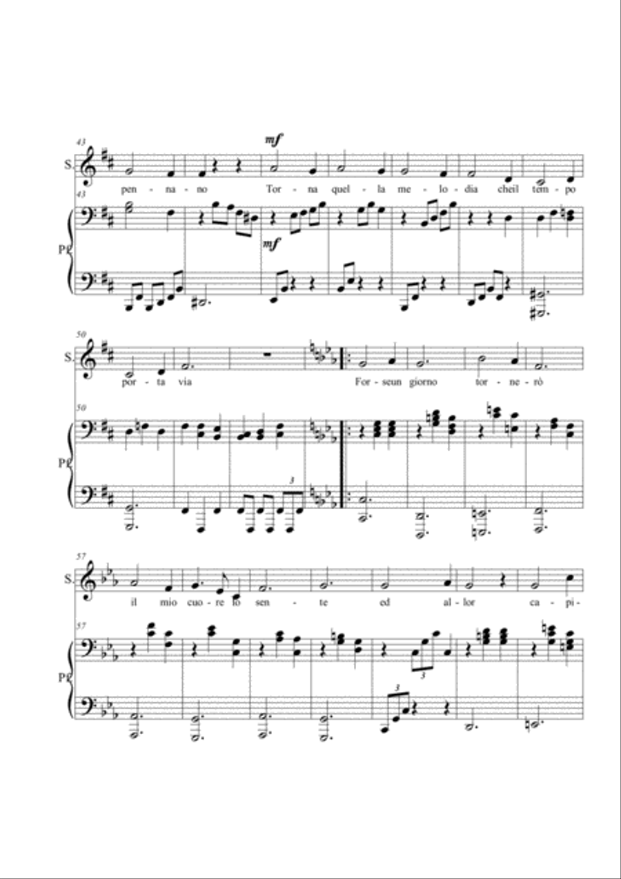 Once Upon A December from the Twentieth Century Fox Motion Picture ANASTASIA Voice scores gallery preview page 3