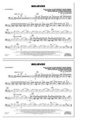 Book cover for Believer - 2nd Trombone
