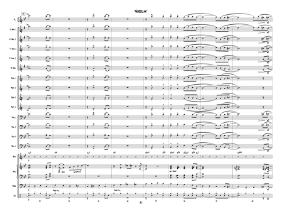 Noodlin' Noodlin' Jazz Ensemble scores gallery preview page 8