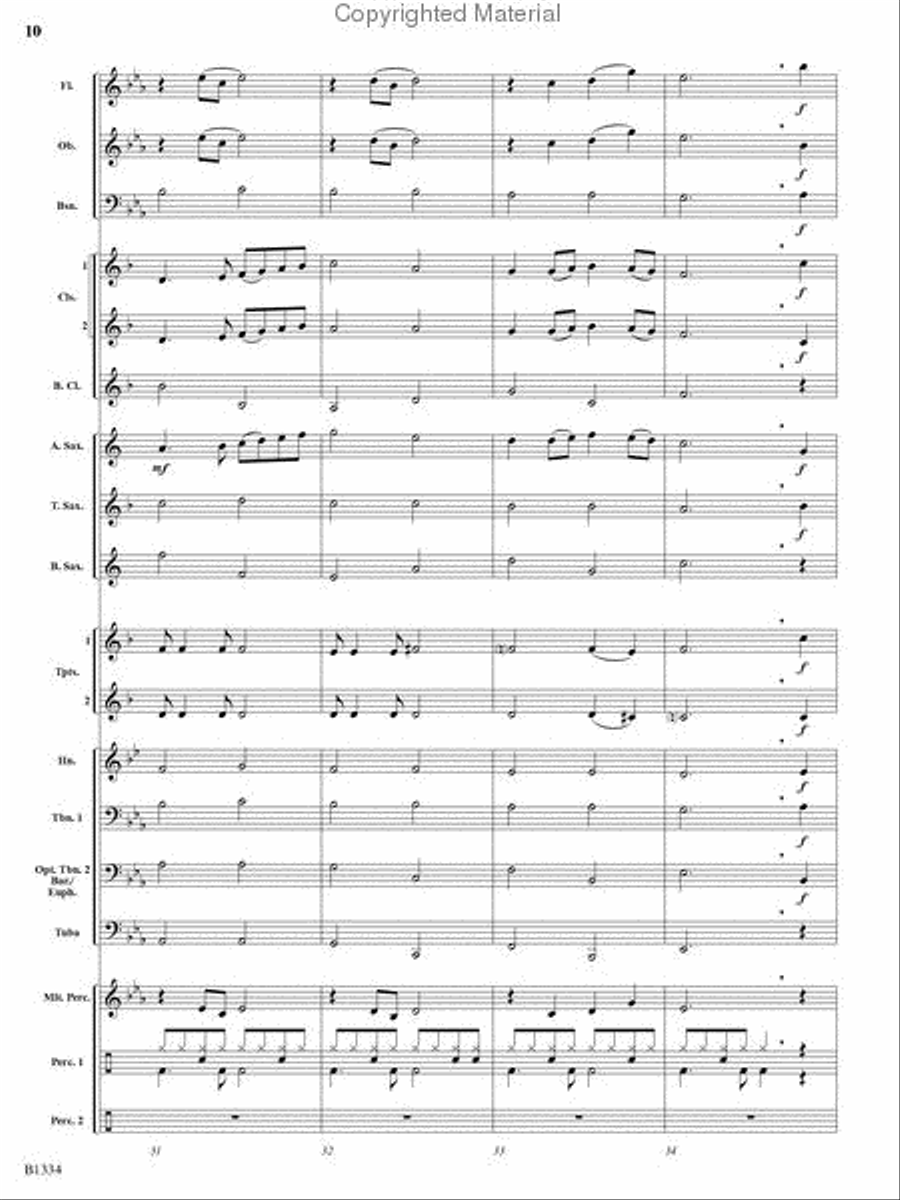 At the River Concert Band scores gallery preview page 9