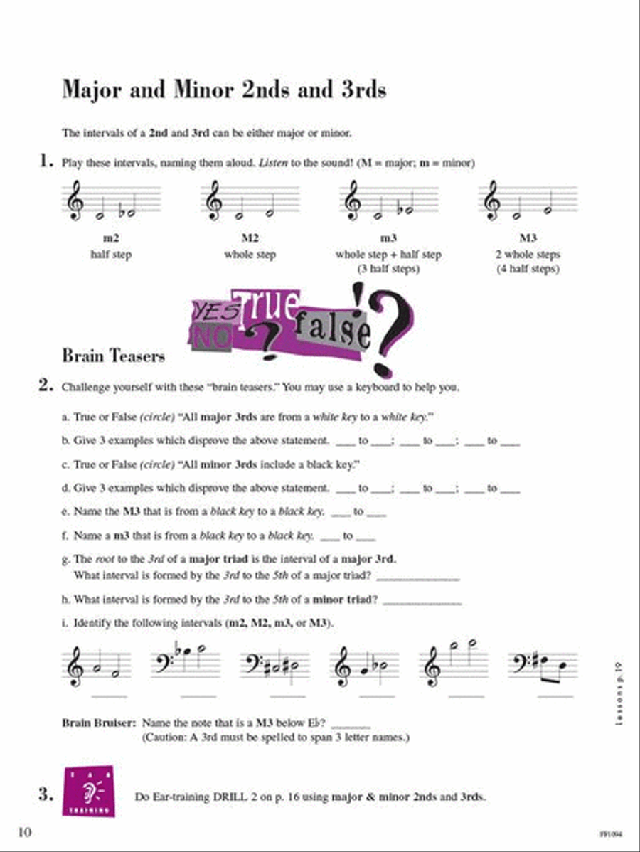 Level 5 – Theory Book Piano Method scores gallery preview page 5