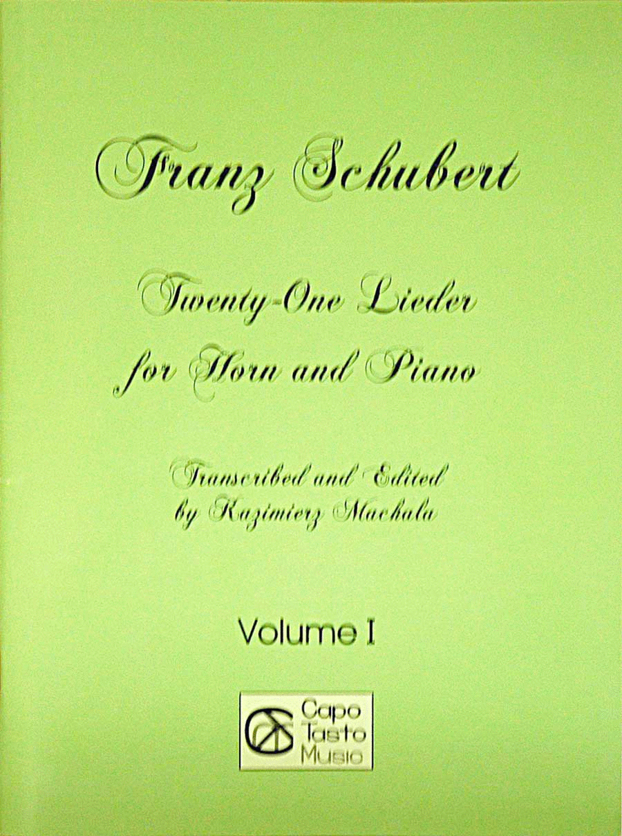Twenty-One Lieder for Horn and Piano - Vol. I Chamber Music scores gallery preview page 1