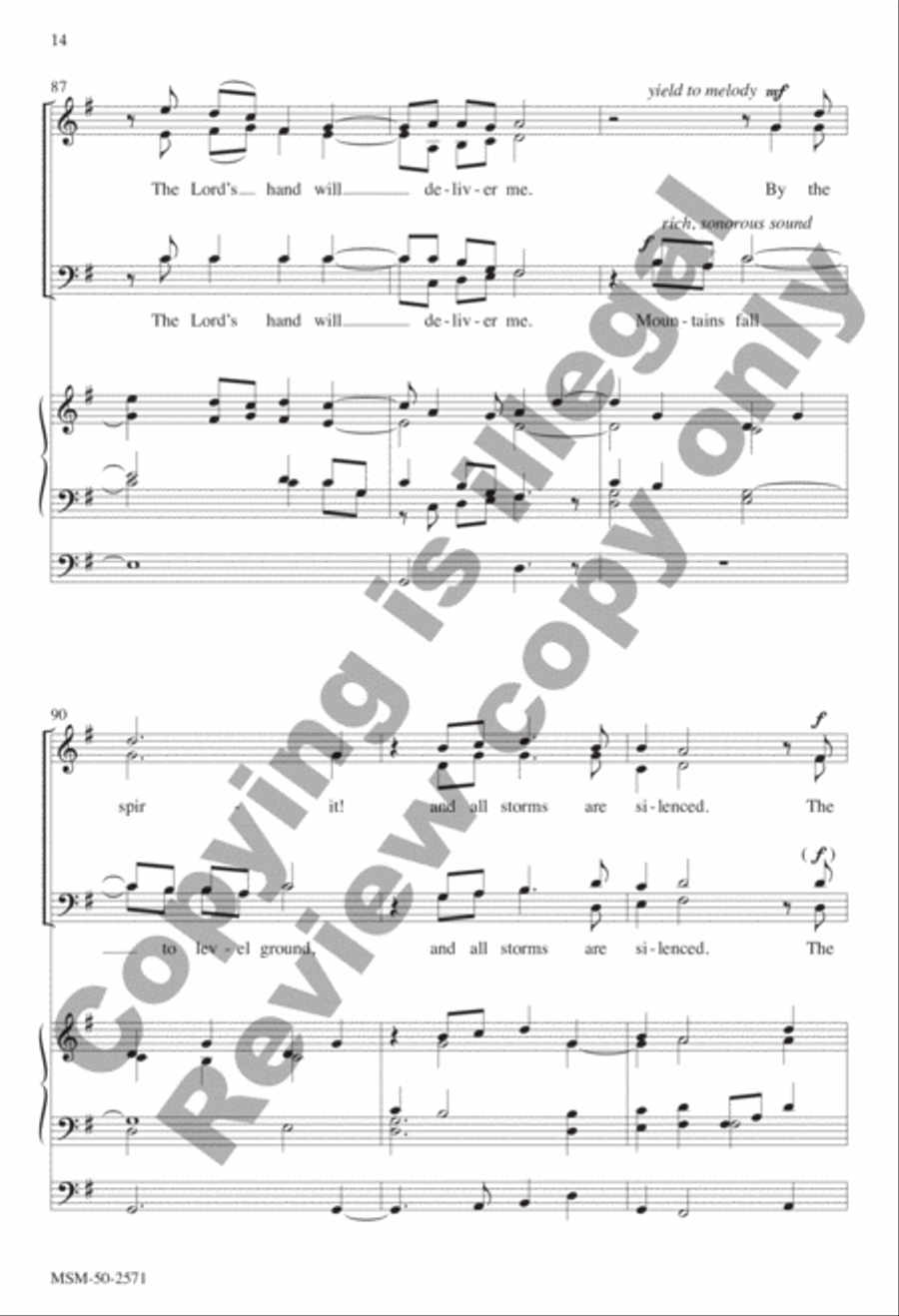 The House of David 4-Part scores gallery preview page 14